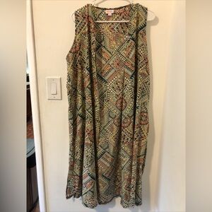 LuLaRoe Open Front Duster Tunic Sleeveless  Medium